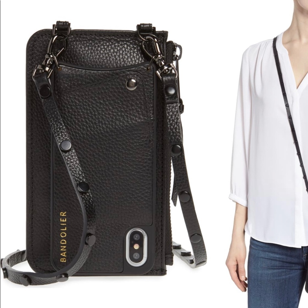 Bandolier Jane iPhone X/XS Leather Crossbody